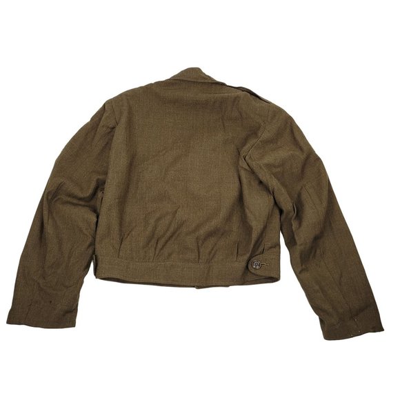 Korean War US 5th Army Ike Jacket A5 Ordnance Replacement Training Center DI Pin - Picture 2 of 12